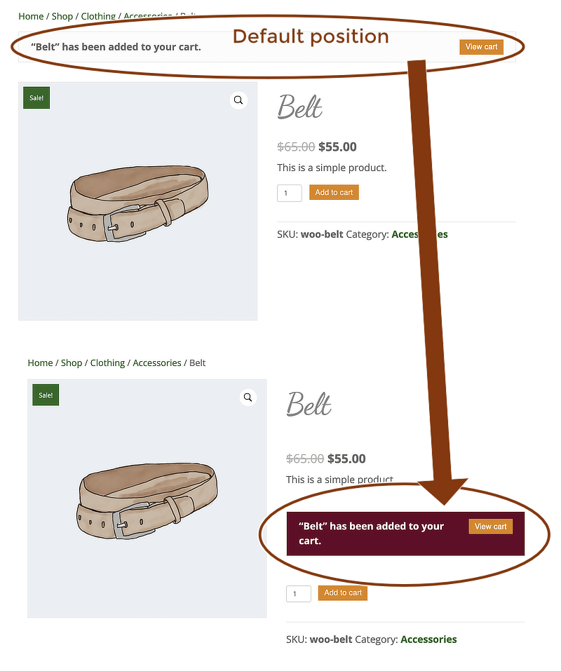 Beaver Themer 1.4 new Woo Notices module enhancements